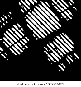 Black and white grunge vector line background. Abstract halftone illustration background. Grunge grid background pattern

