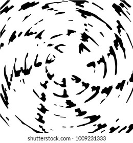 Black and white grunge vector line background. Abstract halftone illustration background. Grunge grid background pattern
