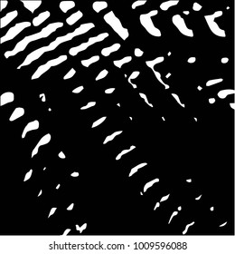 black and white grunge vector line background. Abstract halftone illustration background. Grunge background pattern
