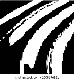 Black and white grunge vector line background. Abstract halftone illustration background. Grunge grid background pattern

