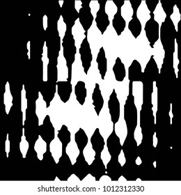 Black and white grunge vector line background. Abstract halftone illustration background. Grunge grid background pattern
