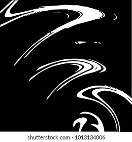 Black and white grunge vector line background. Abstract halftone illustration background. Grunge grid background pattern
