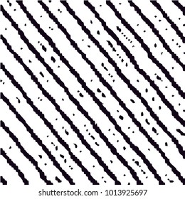 Black and white grunge vector line background. Abstract halftone illustration background. Grunge grid background pattern
