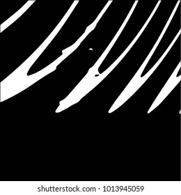 Black and white grunge vector line background. Abstract halftone illustration background. Grunge grid background pattern