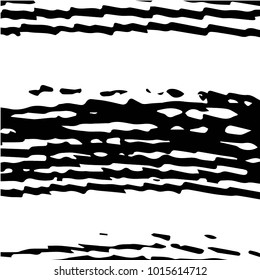 Black and white grunge vector line background. Abstract halftone illustration background. Grunge grid background pattern
