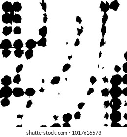 Black and white grunge vector line background. Abstract halftone illustration background. Grunge grid background pattern
