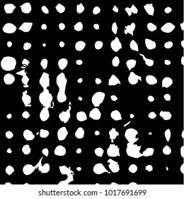 Black and white grunge vector line background. Abstract halftone illustration background. Grunge grid background pattern

