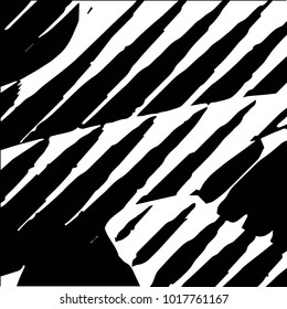 Black and white grunge vector line background. Abstract halftone illustration background. Grunge grid background pattern
