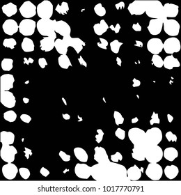Black and white grunge vector line background. Abstract halftone illustration background. Grunge grid background pattern
