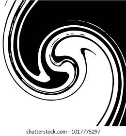 Black and white grunge vector line background. Abstract halftone illustration background. Grunge grid background pattern
