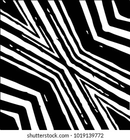 Black and white grunge vector line background. Abstract halftone illustration background. Grunge grid background pattern

