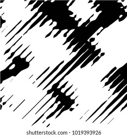 Black and white grunge vector line background. Abstract halftone illustration background. Grunge grid background pattern
