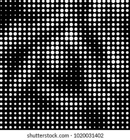 Black and white grunge vector line background. Abstract halftone illustration background. Grunge grid background pattern

