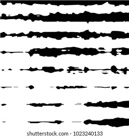 Black and white grunge vector line background. Abstract halftone illustration background. Grunge grid background pattern
