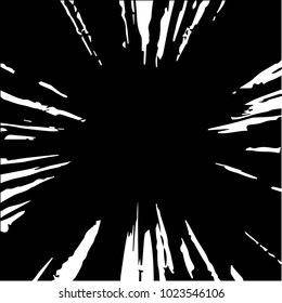 Black and white grunge vector line background. Abstract halftone illustration background. Grunge grid background pattern
