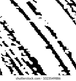 Black and white grunge vector line background. Abstract halftone illustration background. Grunge grid background pattern

