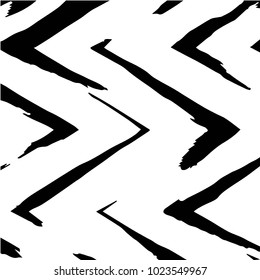 Black and white grunge vector line background. Abstract halftone illustration background. Grunge grid background pattern
