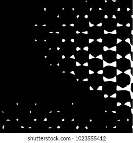 Black and white grunge vector line background. Abstract halftone illustration background. Grunge grid background pattern
