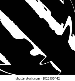 Black and white grunge vector line background. Abstract halftone illustration background. Grunge grid background pattern
