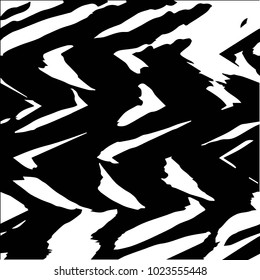 Black and white grunge vector line background. Abstract halftone illustration background. Grunge grid background pattern
