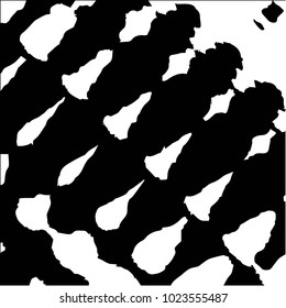 Black and white grunge vector line background. Abstract halftone illustration background. Grunge grid background pattern
