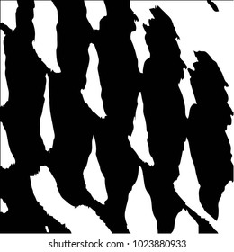 Black and white grunge vector line background. Abstract halftone illustration background. Grunge grid background pattern
