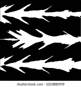 Black and white grunge vector line background. Abstract halftone illustration background. Grunge grid background pattern
