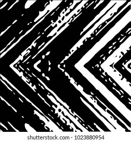 Black and white grunge vector line background. Abstract halftone illustration background. Grunge grid background pattern
