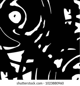 Black and white grunge vector line background. Abstract halftone illustration background. Grunge grid background pattern
