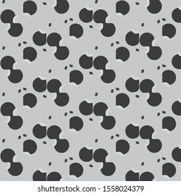 Black and white grunge vector line background. Abstract halftone illustration background. Grunge grid background pattern