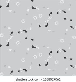 Black and white grunge vector line background. Abstract halftone illustration background. Grunge grid background pattern