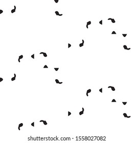 Black and white grunge vector line background. Abstract halftone illustration background. Grunge grid background pattern