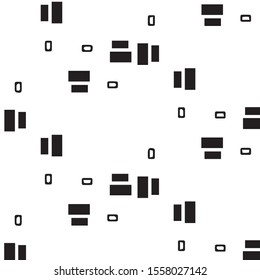 Black and white grunge vector line background. Abstract halftone illustration background. Grunge grid background pattern