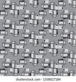 Black and white grunge vector line background. Abstract halftone illustration background. Grunge grid background pattern
