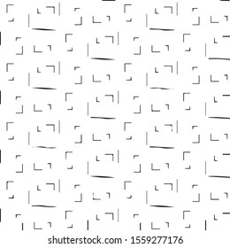 Black and white grunge vector line background. Abstract halftone illustration background. Grunge grid background pattern