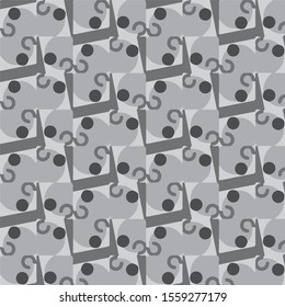 Black and white grunge vector line background. Abstract halftone illustration background. Grunge grid background pattern