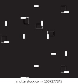 Black and white grunge vector line background. Abstract halftone illustration background. Grunge grid background pattern