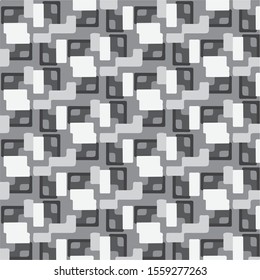 Black and white grunge vector line background. Abstract halftone illustration background. Grunge grid background pattern