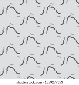 Black and white grunge vector line background. Abstract halftone illustration background. Grunge grid background pattern