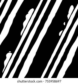 Black and white grunge vector line background. Abstract halftone illustration background. Grunge grid background pattern
