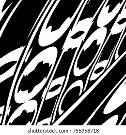 Black and white grunge vector line background. Abstract halftone illustration background. Grunge grid background pattern
