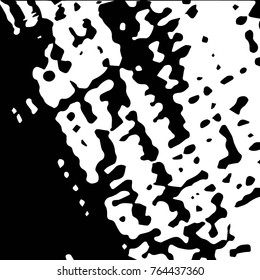Black and white grunge vector line background. Abstract halftone illustration background. Grunge grid background pattern
