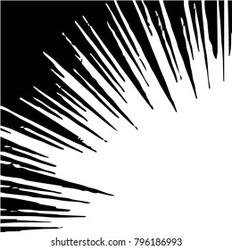 Black and white grunge vector line background. Abstract halftone illustration background. Grunge grid background pattern
