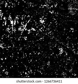 Black and white grunge. Vector monochrome texture