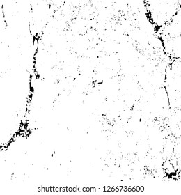 Black and white grunge. Vector monochrome texture
