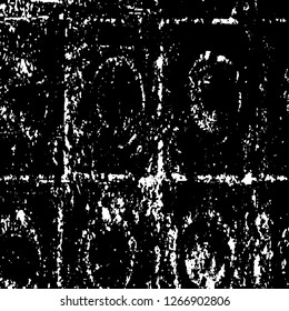 Black and white grunge. Vector monochrome texture