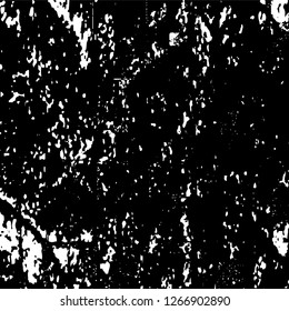 Black and white grunge. Vector monochrome texture
