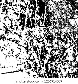 Black and white grunge. Vector monochrome texture