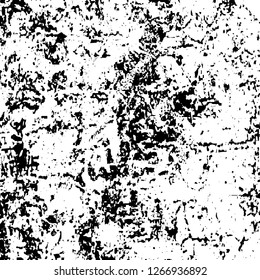 Black and white grunge. Vector monochrome texture