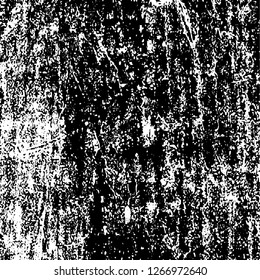 Black and white grunge. Vector monochrome texture